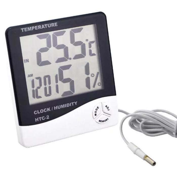 Digital Thermometer &amp; Hygrometer HTC-2