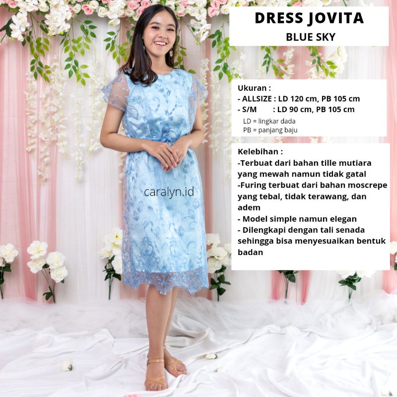 DRESS BRUKAT KOREA JOVITA