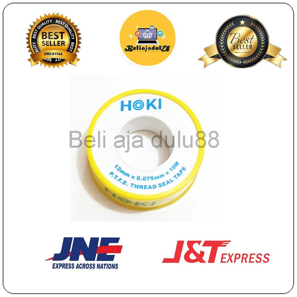 Beliajadulu88 Seal tape 10m full selotip kran pipa air