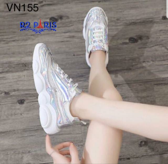 ZPT-Sepatu sneakers kanvas wanita OF-49