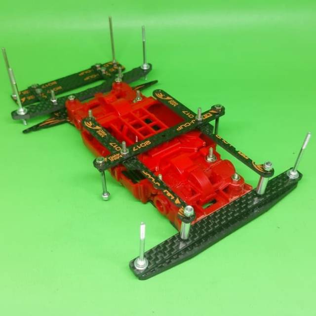tamiya sto 50 chassis ms suspensi kosongan spek gahar