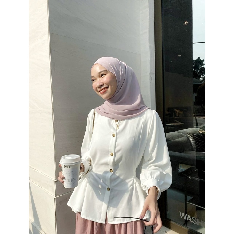 Jual MODESA TOP / baju atasan kekinian / outfit ngantor termurah / baju