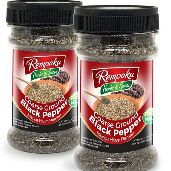 

Rempaku Blackpepper Coarse | Lada Hitam Kasar