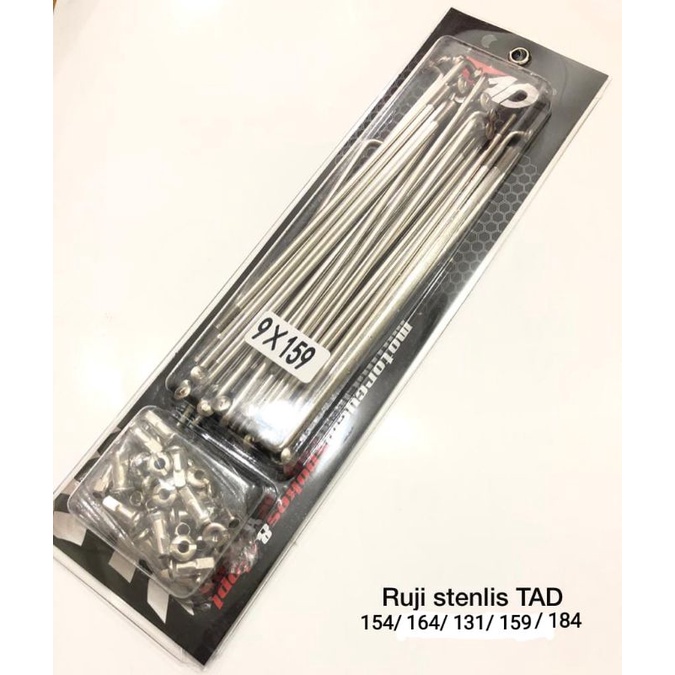 Ruji Jari Jari Spoke TAD Stainles Steal 154 159 164 172 184