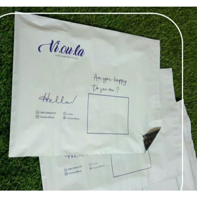 

PLASTIK AMPLOP POLYMAILER - PACKING PAKET CUSTOM NAMA