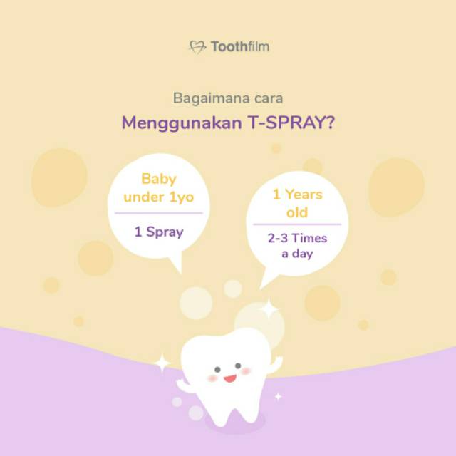 Toothfilm T-Spray Kids Mouth Spray TSPRAY