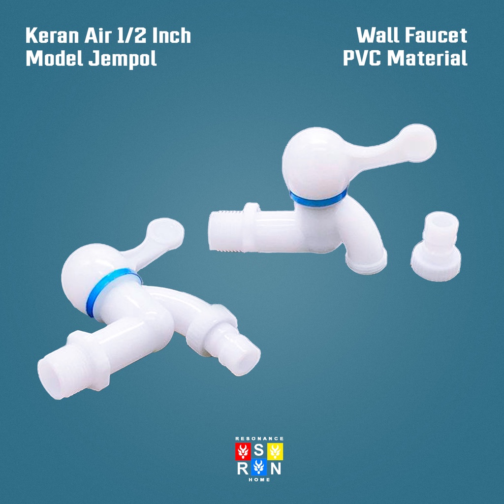 Keran Air Taman Ukuran Drat 1/2 Inch Model Jempol / Wall Faucet Resonance Home