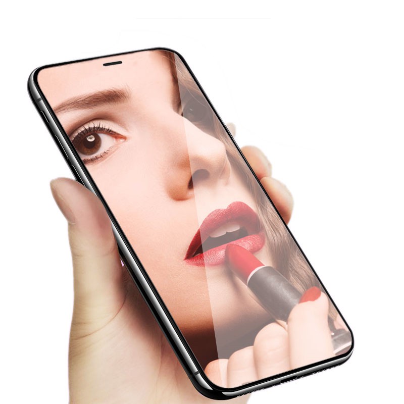 The original touch screen feel is suitable for iphone 11 Pro max 6 7 plus tempered glass mirror film