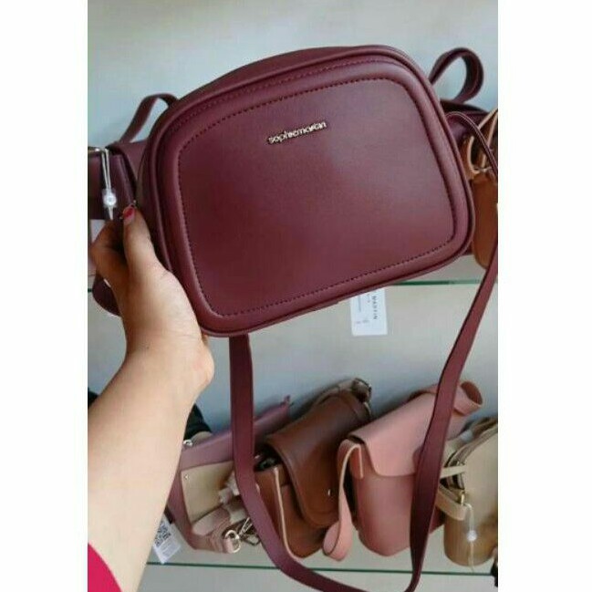 tas marloue maroon sophie paris