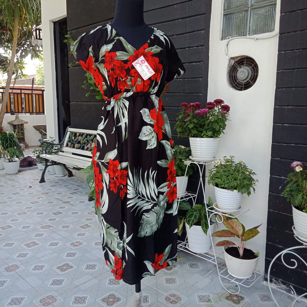 DASTER MURAH 100 dapat 3 daster manohara Baju Tidur Daster Manohara Mamah Muda Karet Pinggang