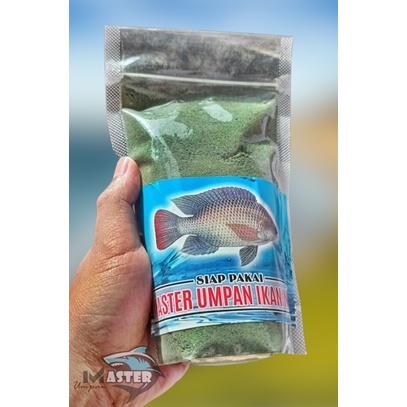 PELET LUMUT UMPAN MANCING IKAN NILA MUJAER SIAP PAKAI / MASTER UMPAN