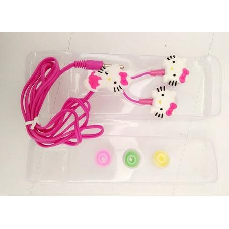 Handsfree / Headset Karakter Hello Kitty hands free Handfree Earphone Karakter