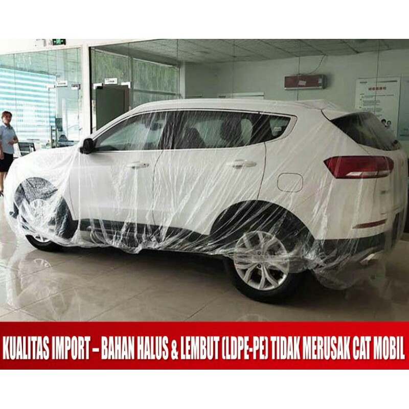 Cover Selimut Mobil Plastik Premium Tranparan Tembus Pandang Polos Avanza Xenia Rush Terios Xpander Livina Ertiga Innova Pajerosport Jenis Mobil Sesuaikan Ukuran