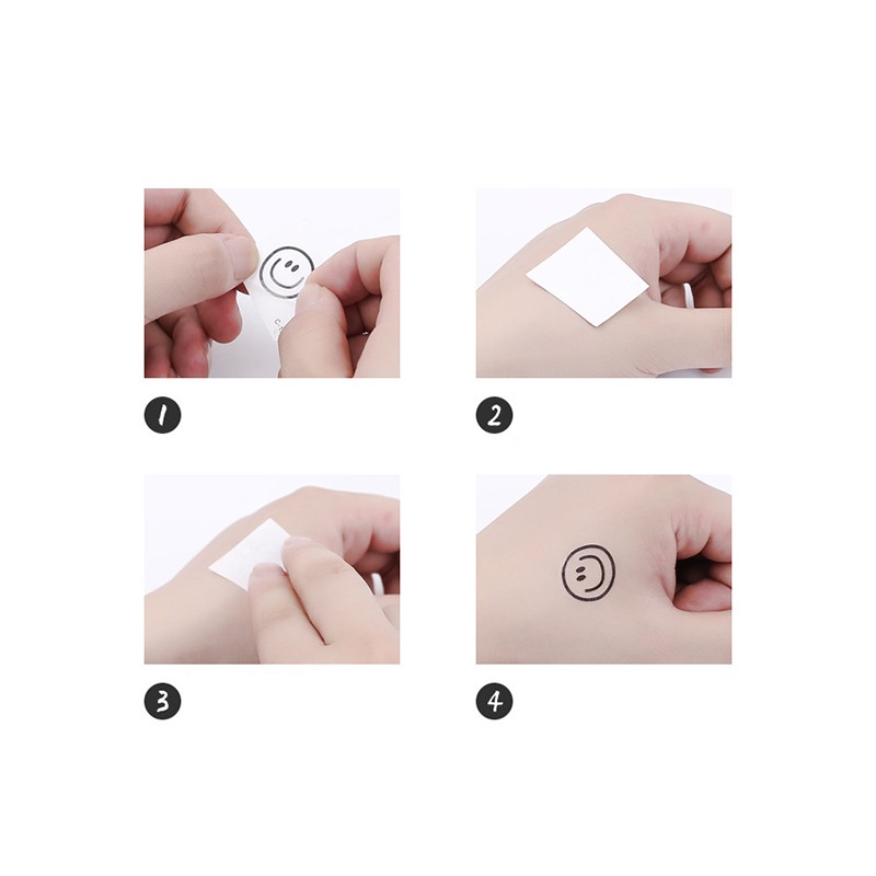 Small Size Temporary Tattoo Sticker - Stiker Tato Sementara