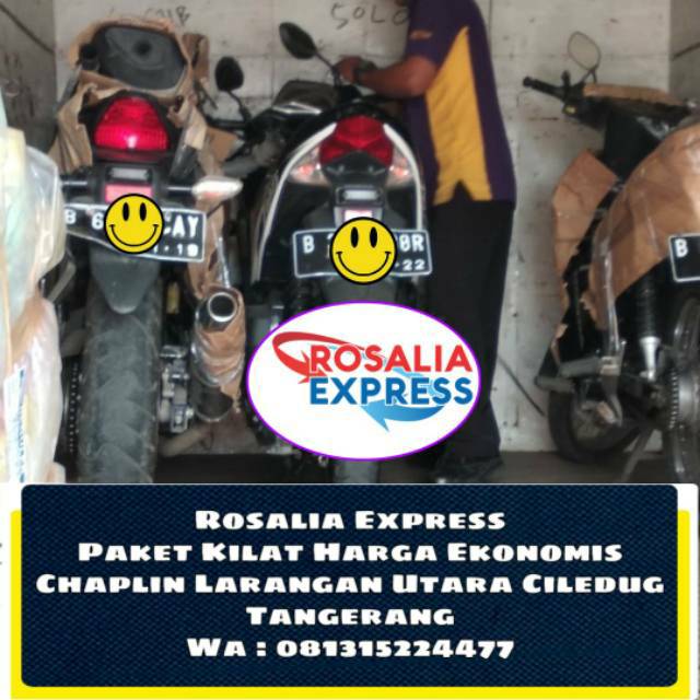 

Pengiriman Barang Paket dari Rosalia Express di Chaplin Larangan Tangerang