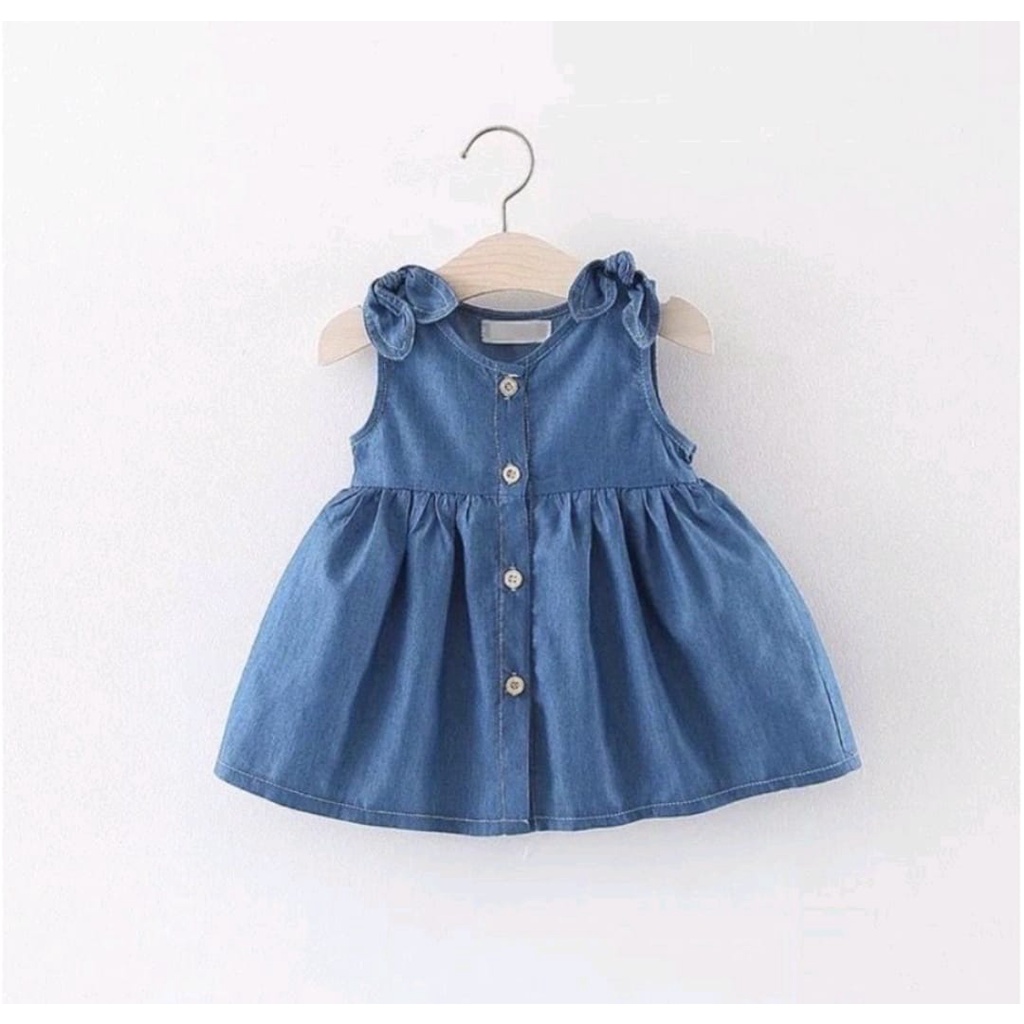 DRESS JEANS CLLEO/DRESS JEANS ANAK PEREMPUAN/DRESS JEANS ANAK GEMES/Baju anak perempuan