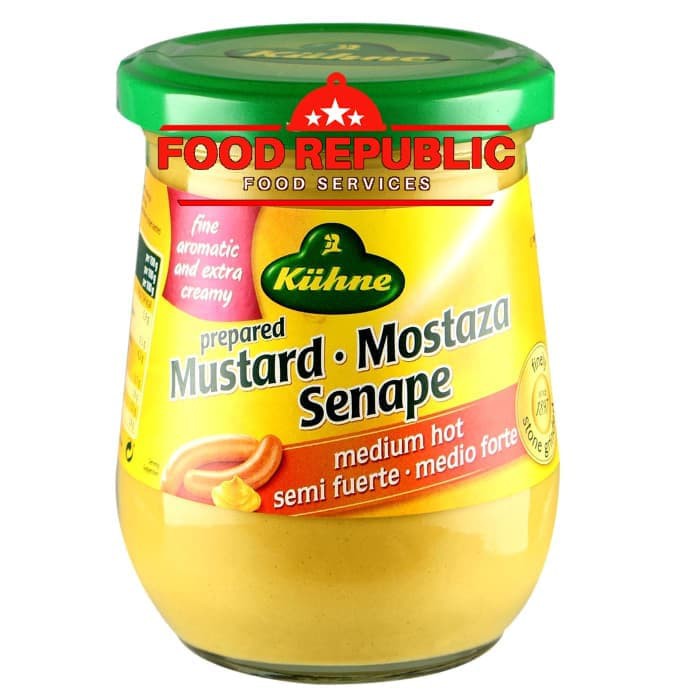 

Mustard Medium Hot 255 GR KUHNE Non Halal Tanpa Pengawet & Pewarna