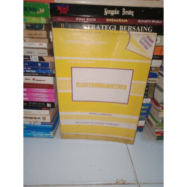 BUKU ASLI ELECTROMAGNETICS JOSEPH EDMINISTER