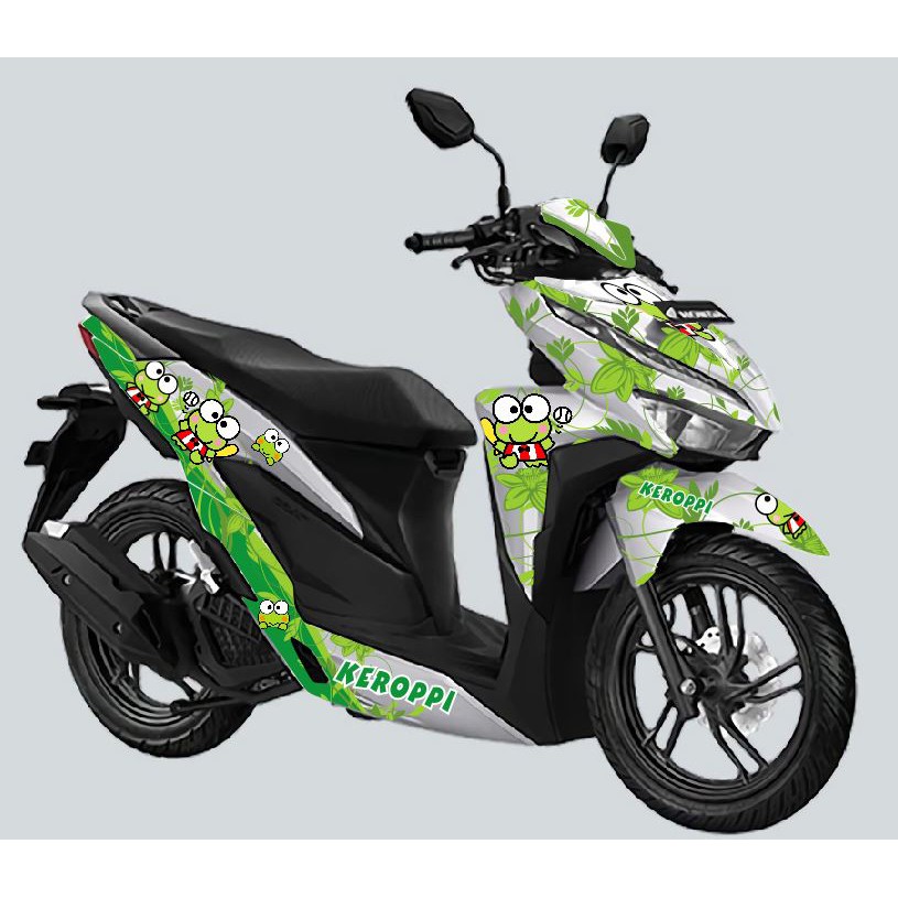 Decal Vario 150 Full Body Stiker Full Motor Vario 125 150 New Led- Keroppi