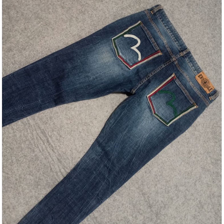 EVISU DENIM Jeans/celana second original/size:32