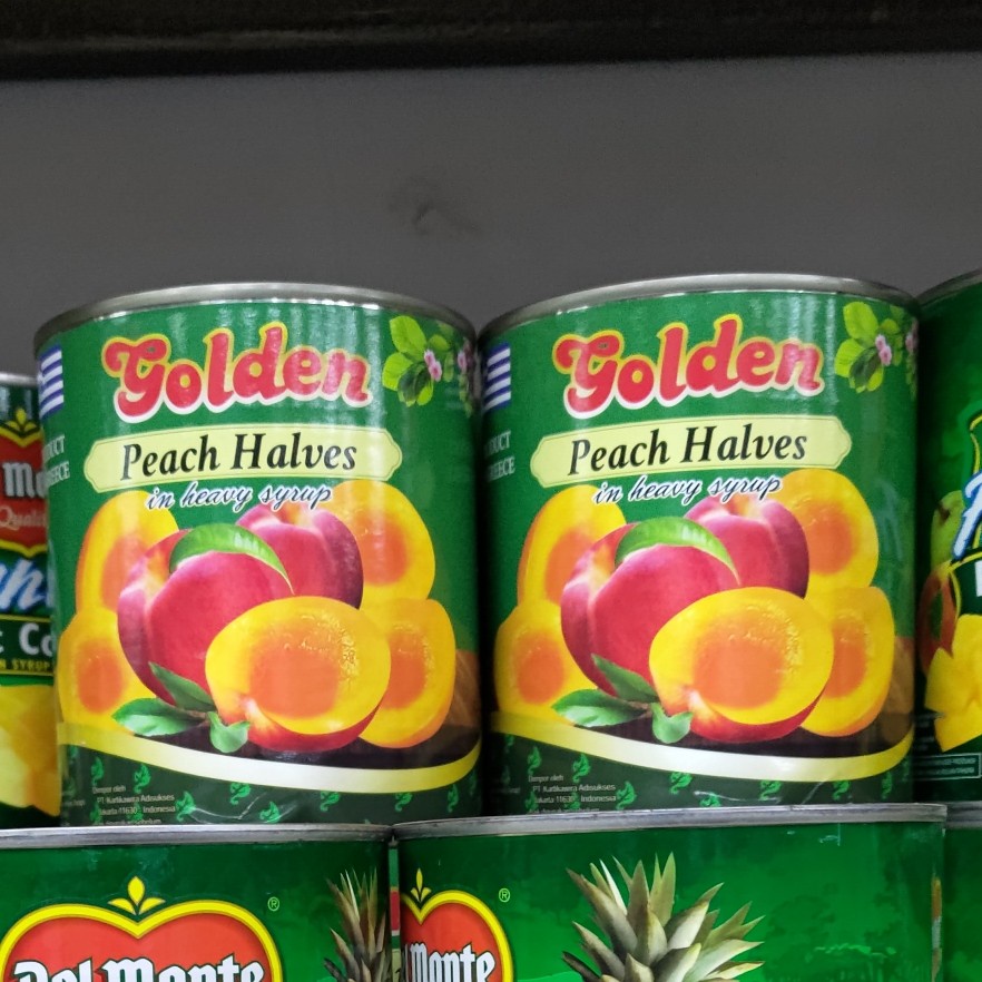 

Golden peach halves 820 gr