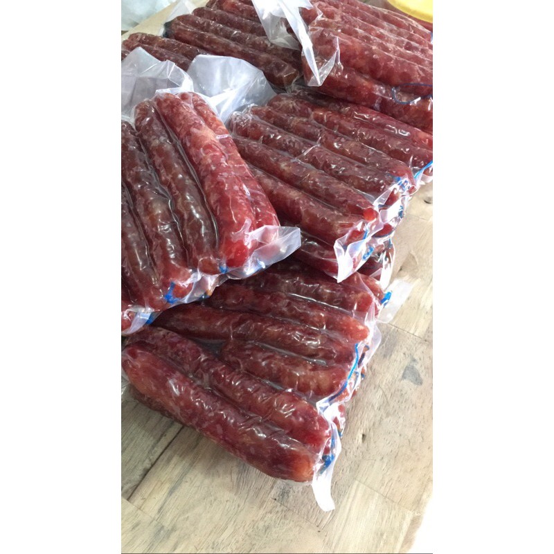 

LAP CHIONG MEDAN 1kg ( No kisut ) Montok / Lap chiong Medan / Sosis Babi
