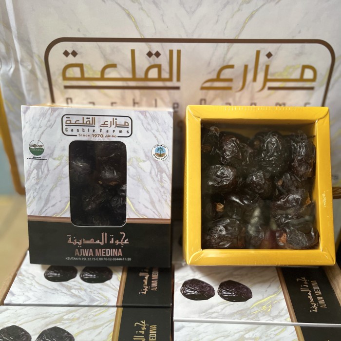 

Kurma Ajwa Premium Castle Fram-250gr-Kurma 0rganik
