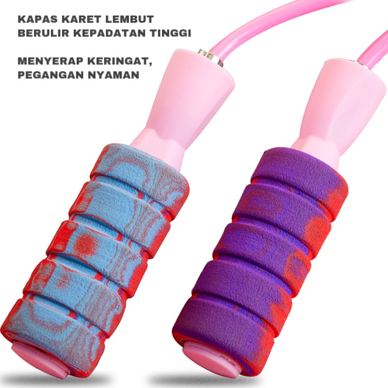 Mainland Skipping Tanpa Kabel Ropeless Tanpa Tali Alat Fitness Anak Dewasa OST105