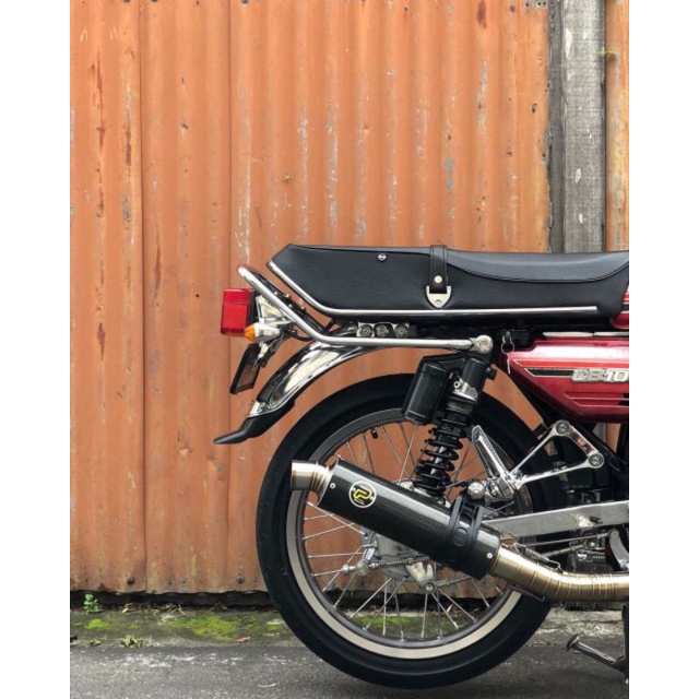 Knalpot Pekajaman Muffer Original Jogja Gl 100 Cb Tiger Karbon Carbon Stainlees Original Racing Jogj