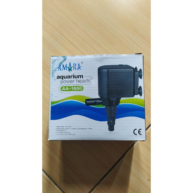 Amara aquarium power heads 1600 | mesin sanyo aquarium