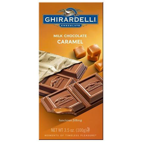 

TERLARIS GHIRARDELLI CHOCOLATE MILK CHOCOLATE CARAMEL BAR COKLAT IMPORT 100GR MAKANAN & MINUMAN