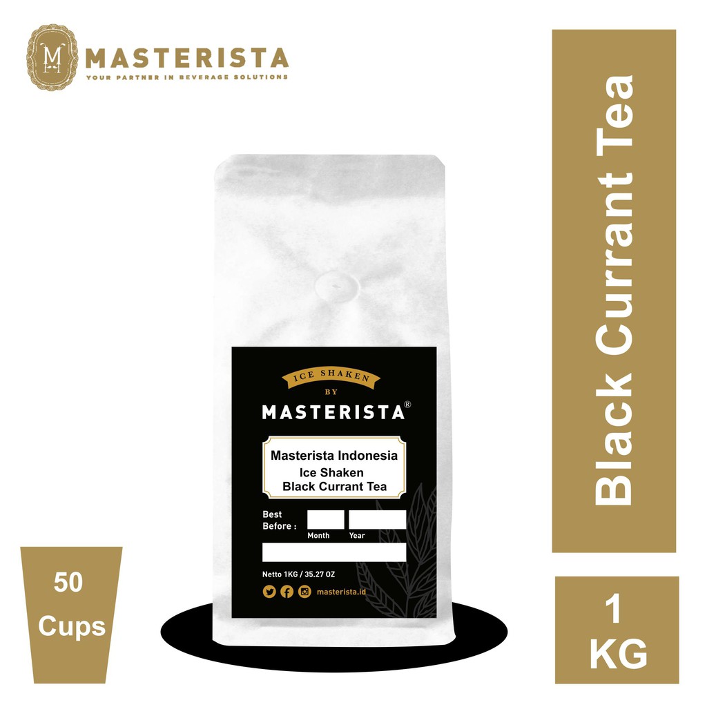 

Bubuk Minuman Masterista Ice Shaken Black Currant Tea 1Kg