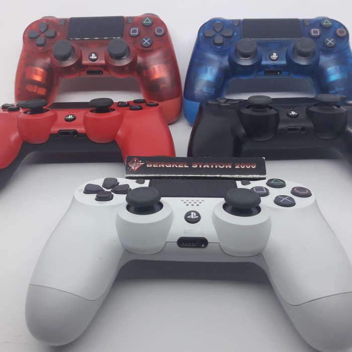 Stik PS4 / Stick DS4 New Model Led Bar Ori Mesin ORIGINAL Original original