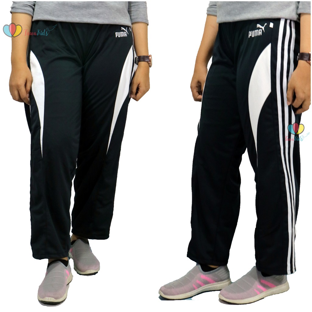 Celana Training Panjang KODE L / Celana Pria Wanita Olahraga Harian Training Sport Pants Jumbo