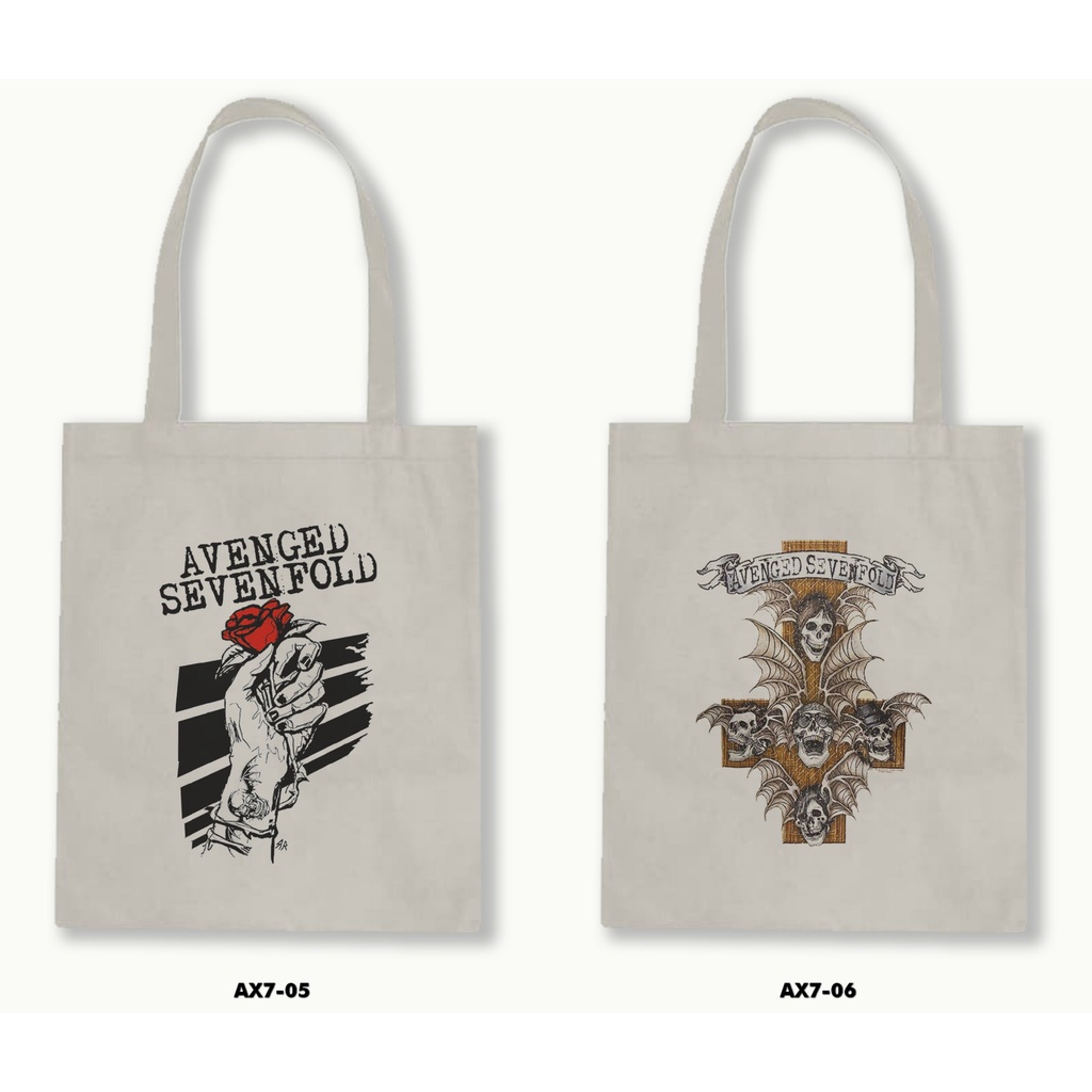 TOTE BAG RESLETING - AVANGED SEVENFOLD