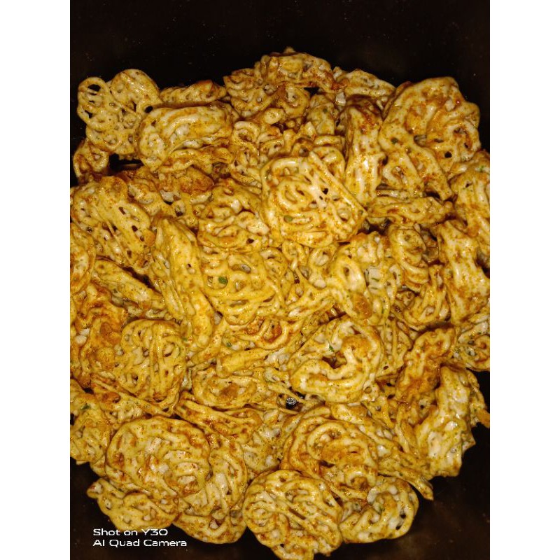 

krupuk seblak mawar kiloan