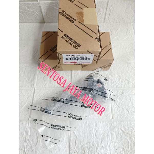 COIL IGNITION KOIL TOYOTA VIOS YARIS LIMO THN 2001-2014 KODE 90919-02240