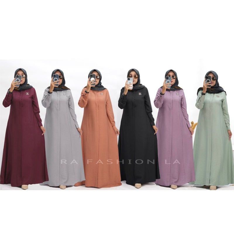 GAMIS CASUAL TERBARU  RA FASHION / ASAKI MAYASARI / GAMIS TERLARIS / GAMIS