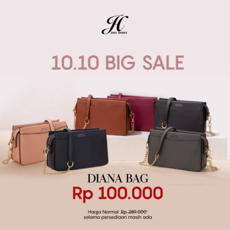 JH BIG SALE 10.10 Diana Sling Bag Jims Honey Semarang Demak // Tas kondangan // Promo Tas //