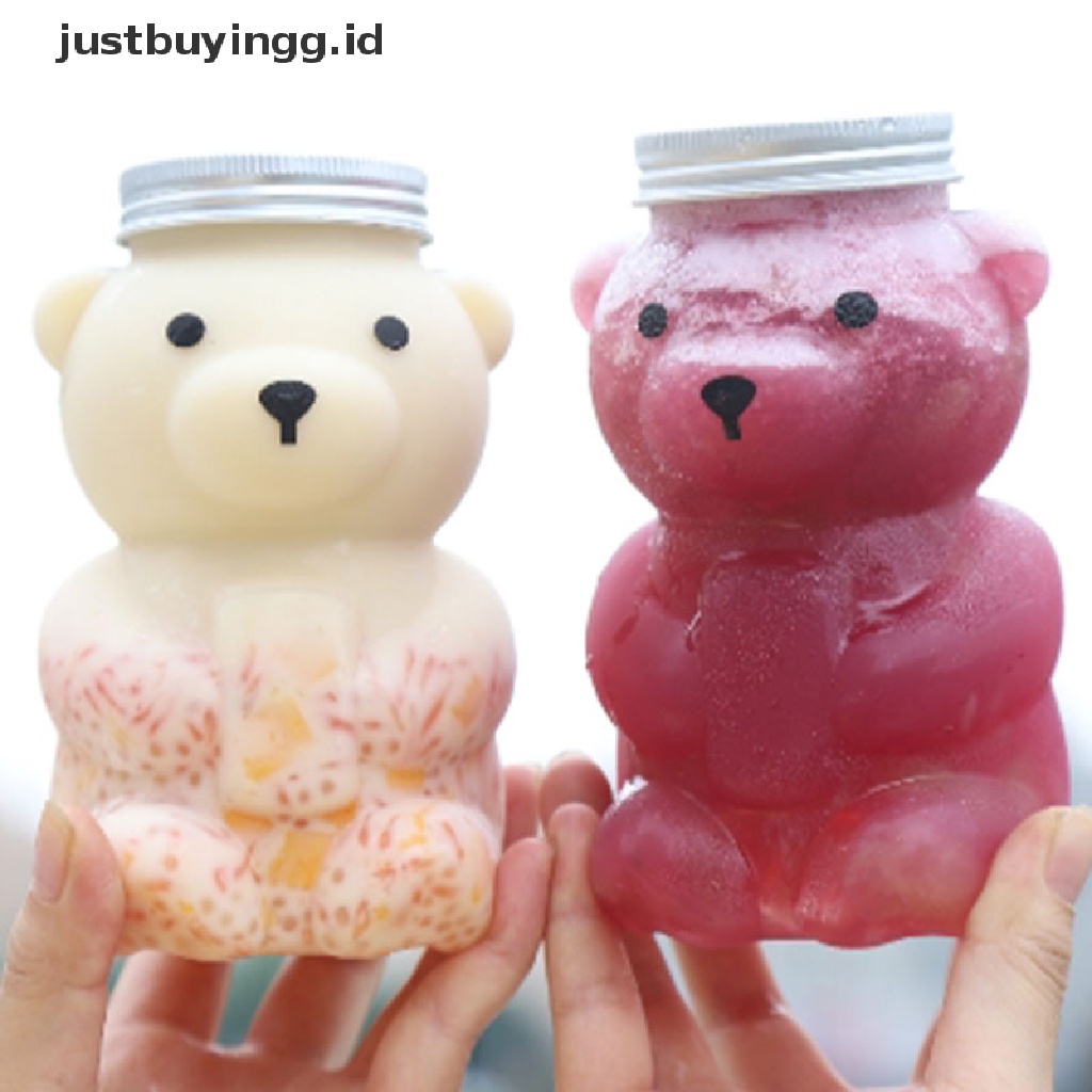 (Justbuyingg.Id) Botol Minum Motif Kartun Bahan Plastik Kapasitas Besar Dengan Sedotan Untuk Anak