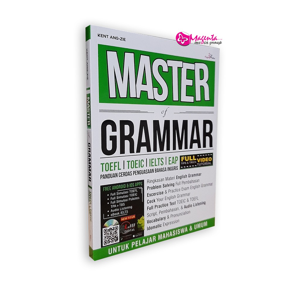 Buku Tes Toefl Toeic Master Of Grammar Toefl Toeic Ielts Eap Shopee Indonesia