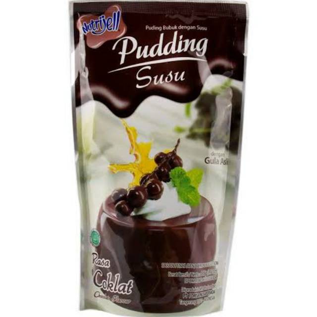 

Nutrijell Puding Susu Coklat 170gr | Chocolate Jelly