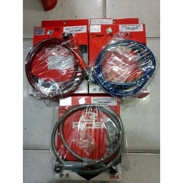 MANTAPPP Paketan Kaliper Depan RCB Vario Beat Scoopy Selang Rem Depan RCB Master Rem Kanan Kiri