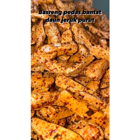 

basreng bantat pedas daun jeruk purut