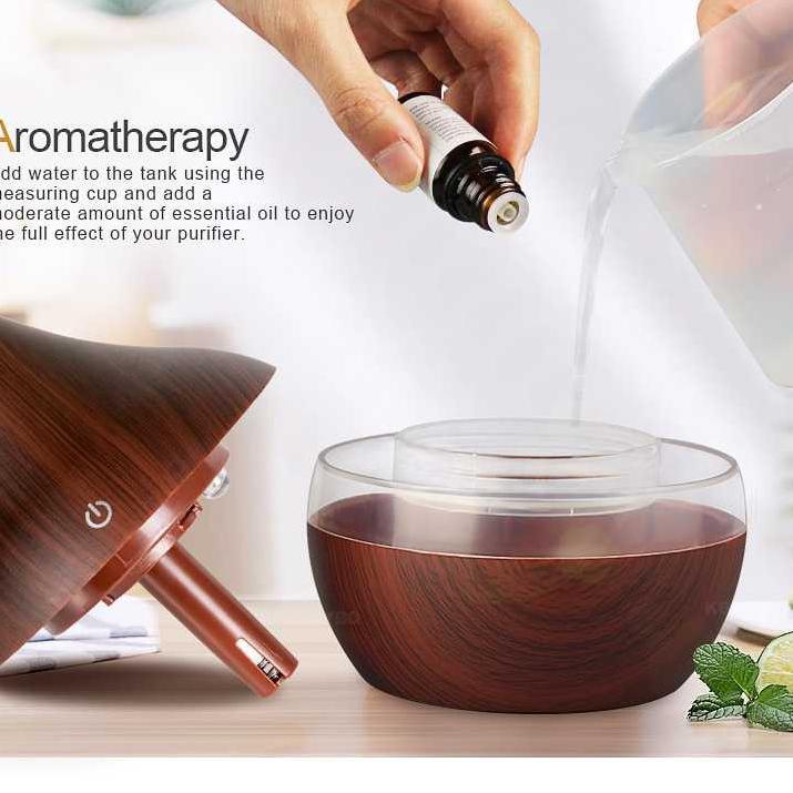 Trendy Pengharum Ruangan Humidifier Diffuser Aromatherapy Pewangi Ruangan Kamar Tidur Uap Aromaterap