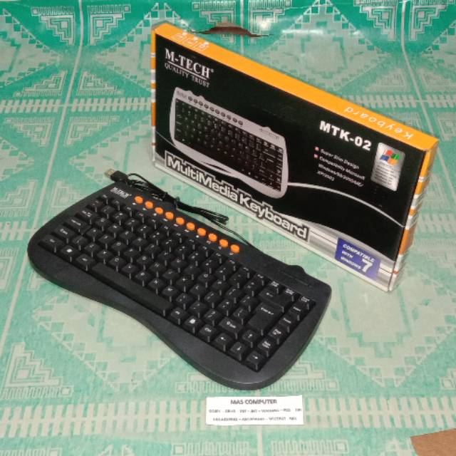 M-TECH Keyboard MTK-02 Mini Multimedia / Keyboard M-TECH MTK-01 / Keyboard MT-08 / USB External Keyb