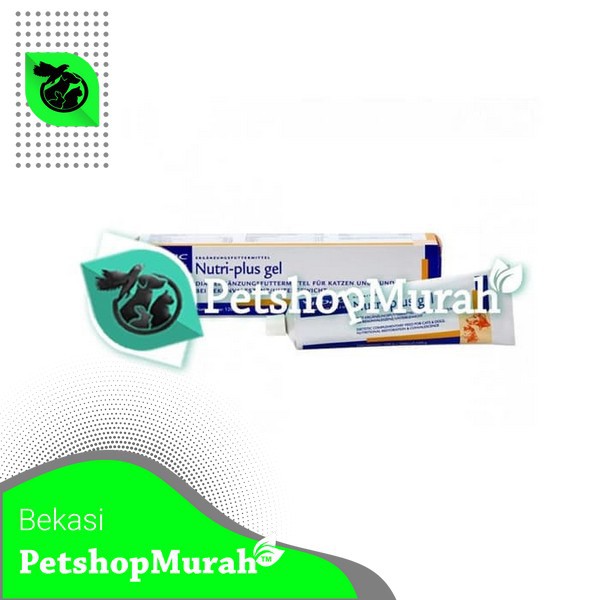 Vitamin Suplemen Penambah Nafsu Makan Kucing dan Anjing Nutri Plus Gel Nutriplus 120.5 gr