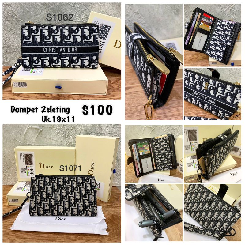 dompet wanita / dompet kartu/ dompet murah donpet diors 2 sleting