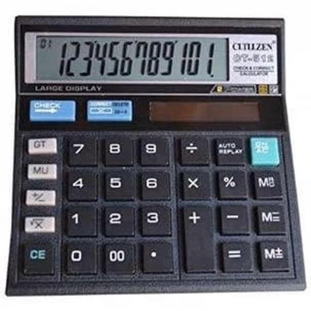 

Calculator Citizen CT-512 Kalkulator Meja Dagang