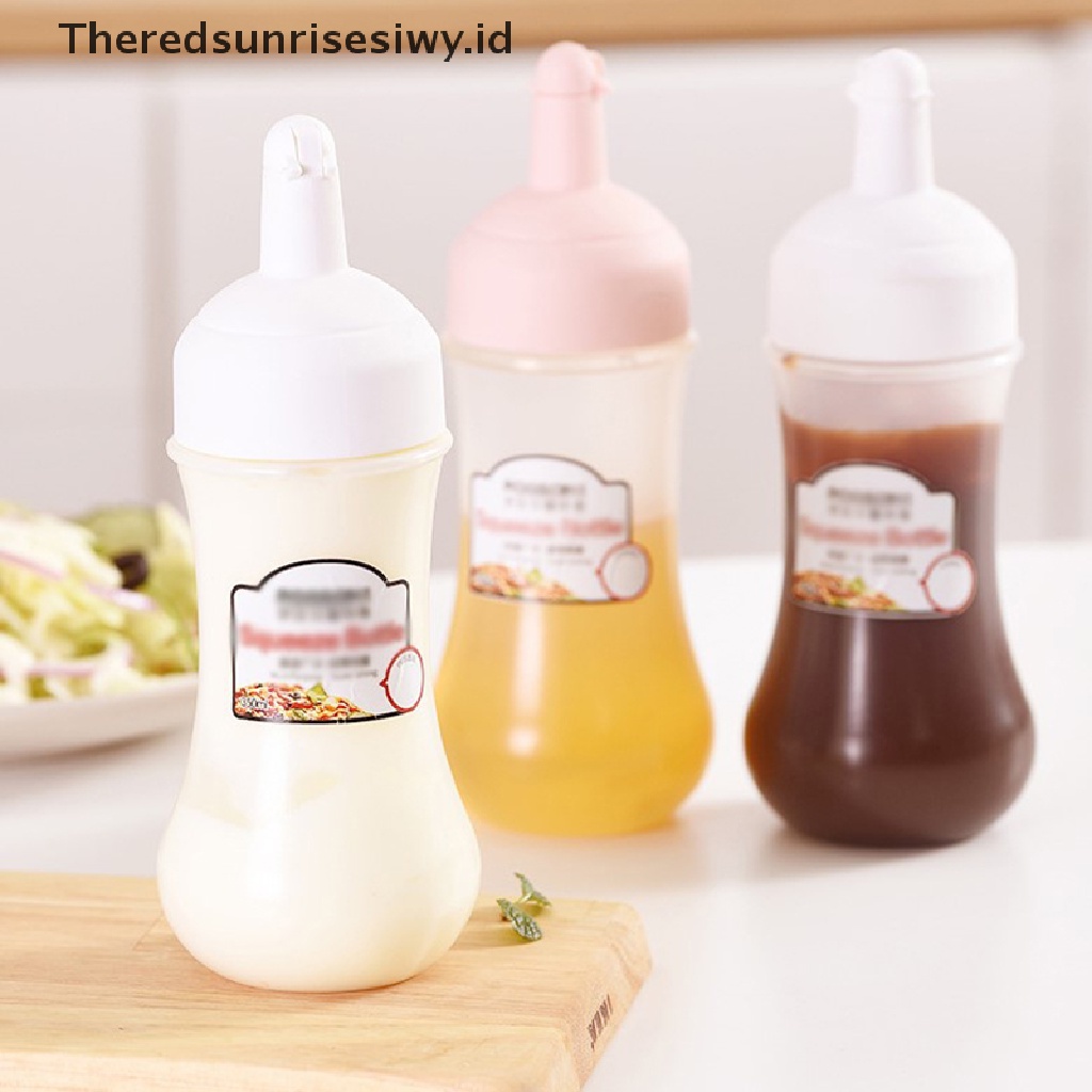 # Alat Rumah Tangga # Botol Dispenser Saus / Sirup / Salad / Minyak / Kecap / Makanan Untuk Dapur